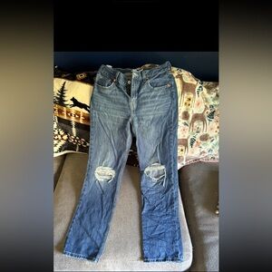 Levi’s Low Pro straight leg Distressed jeans Women’s 26